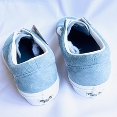 VANS バンズ OLD SKOOL オールドスクール ブルー グレーの画像