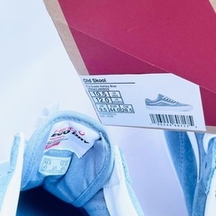 VANS バンズ OLD SKOOL オールドスクール ブルー グレーの画像