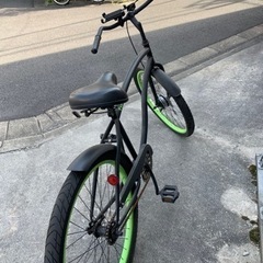 レインボービーチクルーザー TypeX 26インチ M.BK ×GRN 新品 楽天市場】自転車 通販 RAINBOW 26TYPE-X CRUISER カーキ×オレンジリム