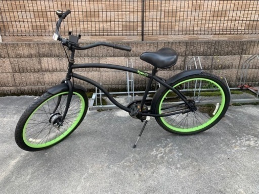 ☆rainbow type-X ビーチクルーザー(26インチ)