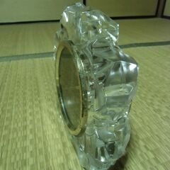昭和 レトロ シチズン CITIZEN 目覚まし機能付き 置き時計 クリスタルガラス お譲りします。＊石川県＊美川より＊期間限定の画像