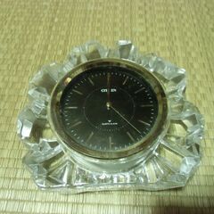 昭和 レトロ シチズン CITIZEN 目覚まし機能付き 置き時計 クリスタルガラス お譲りします。＊石川県＊美川より＊期間限定の画像
