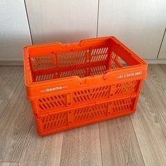 新品 BEAMS 折りたたみコンテナ