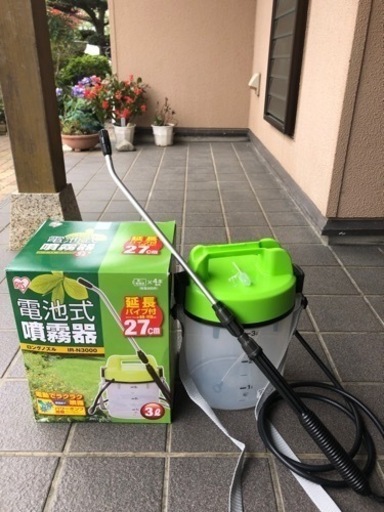 電池式噴霧器　アイリスオーヤマ