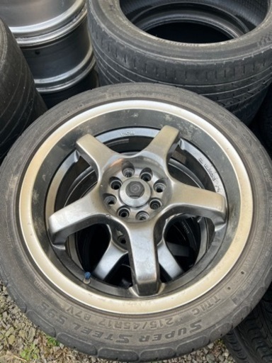 17インチ メーカー不明 4穴マルチ 114.3と100