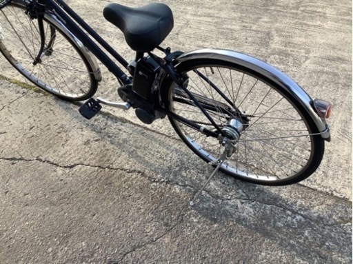 32パナソニック最新機種電動アシスト自転車VELO(?)ブラックボディー