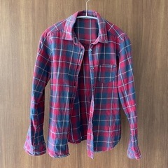 フランネルシャツ　Mサイズ　レディース