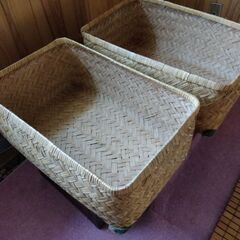 竹製のかご