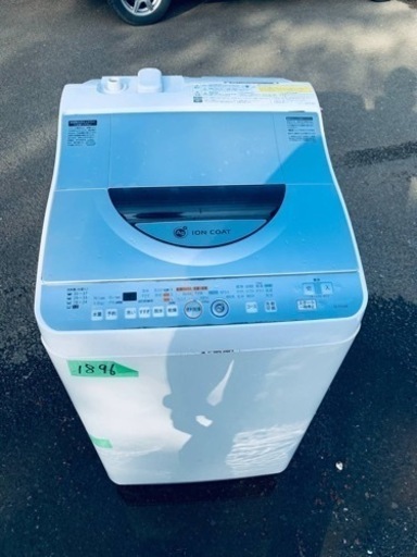 1896番 シャープ✨電気洗濯乾燥機✨ES-TG55K-S‼️