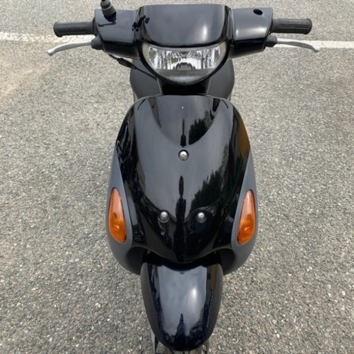 お話し中 ?スズキ レッツ4黒 普通に乗れる 前後タイヤ新品！軽メンテ 