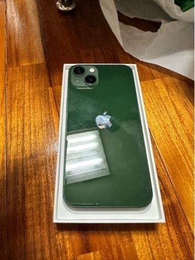 iPhone13 128gb 未使用品　グリーン
