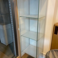 IKEA ガラスショーケース　DETOLFデトルフ