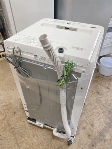 【i3-0421】YAMADA 全自動電気洗濯機5kg YWM-T50H1  2020年製