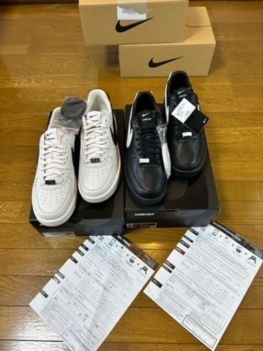 【新品未使用29cm】２足セットAMBUSH × Nike Air Force 1 Low アンブッシュエアフォ