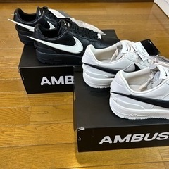 【新品未使用29cm】２足セットAMBUSH × Nike Air Force 1 Low アンブッシュエアフォの画像