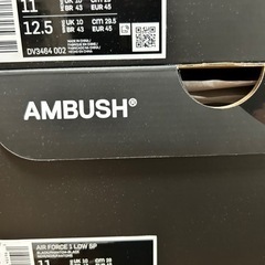 【新品未使用29cm】２足セットAMBUSH × Nike Air Force 1 Low アンブッシュエアフォの画像