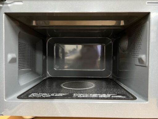 シャープ 電子レンジ 2021年製 RE-T171-B ブラック 17L あたため専用 フラットタイプ SHARP ☆ 札幌市白石区 