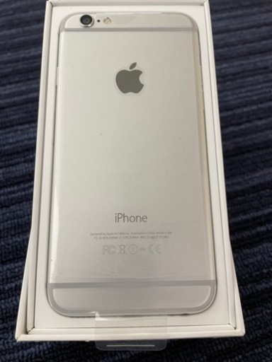 【未使用品】値下げしました　iPhone6   Silver 16GB docomo