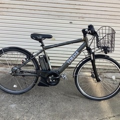 37 ヤマハ最新機種電動アシスト自転車pas Brace ガンメ...