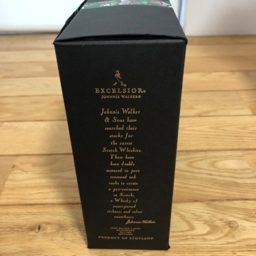 未開栓 JOHNNIE WALKER EXCELSIOR ジョニーウォーカー エクセルシオール 750ml 箱付