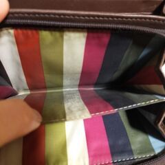 コーチ二つ折り財布の画像