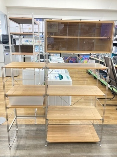 【トレファク高槻店】取りに来られる方限定！無印良品　ユニットシェルフ（2枚扉）のご紹介です！