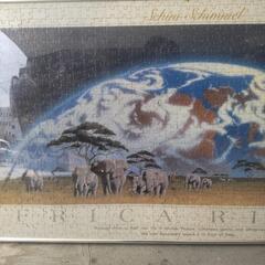 横須賀🆗大きな額とパズル￥7,300の品の画像