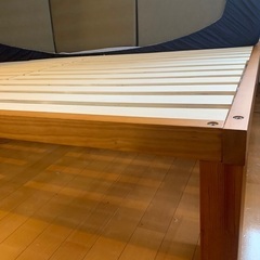すのこベッド　ダブルサイズ