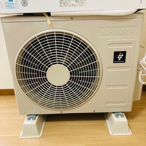 美品‼︎SHARP ルームエアコンAY-N25N-W 2021年製 取り付け工賃込み◇J273