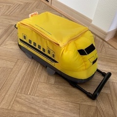 プラレール　はやぶさ　ドクターイエロー　キャリーケースの画像
