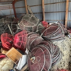 小型漁船　漁具の画像
