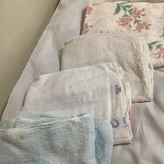 ☺️雑巾　使用済タオル半分サイズ 2枚 ウエス　在庫25枚の画像
