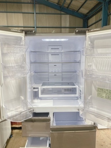 【i4-0421】SHARP ノンフロン冷凍冷蔵庫 502L SJ-F503G-T  2020年製