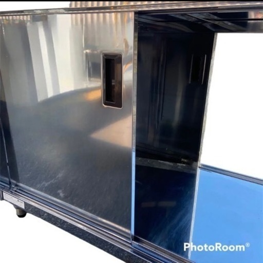 アズマ⭐️業務用 ステンレス製 調理台 作業台 両面扉 引き戸棚 幅120cm