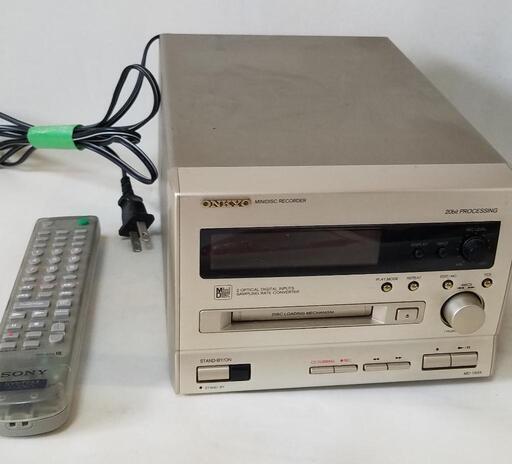 MDデッキ　ONKYO MD185X(ジャンク品）