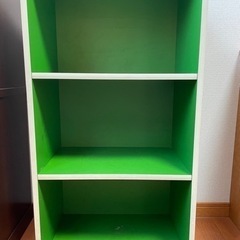 カラーボックス　既に決まりました。