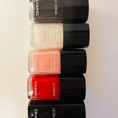 希少美品Chanel ネイル 限定カラー シャネル 5本セット ベース&トップ入り3