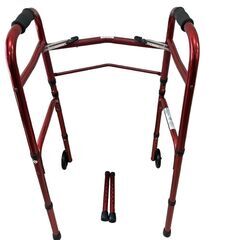 JY 美品 MEDLINE ウォーカー 折りたたみ式歩行補助具 ...