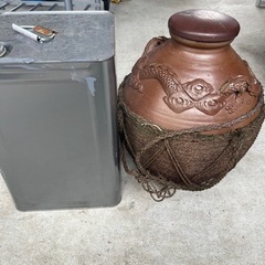 酒壺ドラゴンの取手付き　中身なしの画像