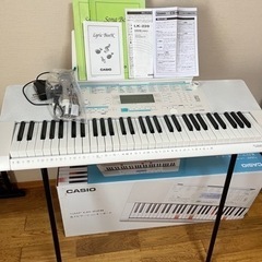 【美品】カシオ光ナビゲーションキーボード LK-228 純正スタ...