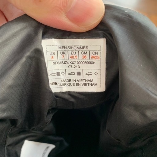 美品！THE NORTH FACE ヌプシ ダウンブーツ2 WP 26cm