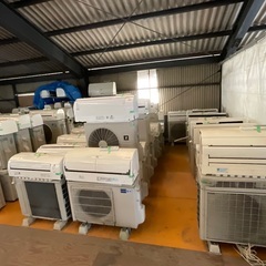 35★激安中古エアコン保証付き在庫多数揃えています★シャープ　プラズマクラスター　ルームエアコン　清掃済　多少のキズあり★京都・大阪・滋賀・奈良・兵庫★の画像