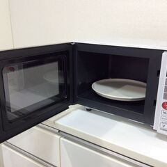 (4/30受渡済)JT6816【電響社 オーブンレンジ】美品 2021年製 DO-M1617 家電 キッチン ターンテーブル 横開きの画像
