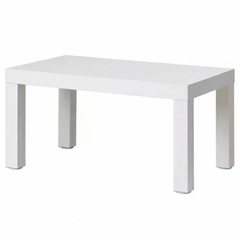 IKEA イケア コーヒーテーブル ホワイト 白 70x40cm...