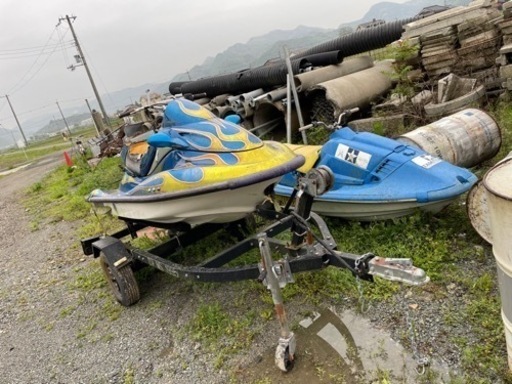 【値下げしました】【不動】水上バイク、ジェットスキー2台セット