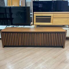 ▼値下げ▼テレビ台 ニトリ ローボード(ショア150S MBR) 木目調 幅152cm ?自社配送時?代引き可?※現金、クレジット、スマホ決済対応※