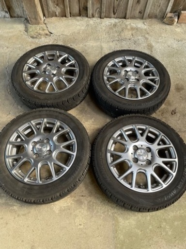 155/65R14 スタッドレス スタッドレスタイヤ ホイールセット NANKANG（ナンカン） AW-1 2020年製タイヤセット