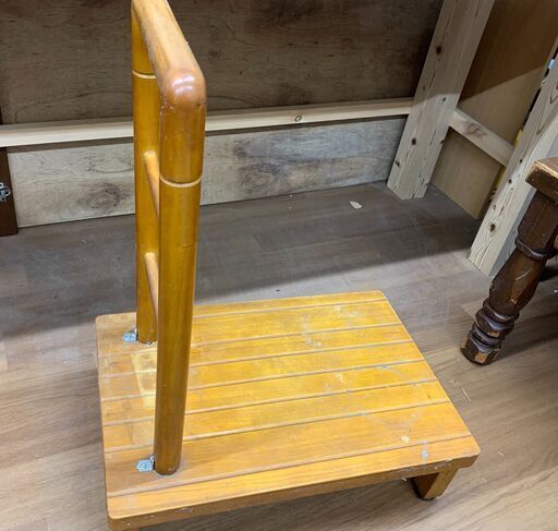 取引決定済　使わなくなった手すり付き踏み台を差し上げます！