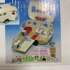海外版レア シルバニアファミリー キャラバン キャンピングカーの画像