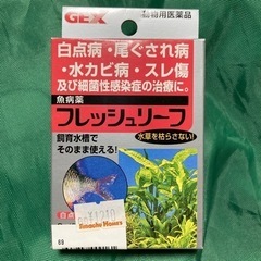 フレッシュリーフ 水カビ スレ 魚病薬
